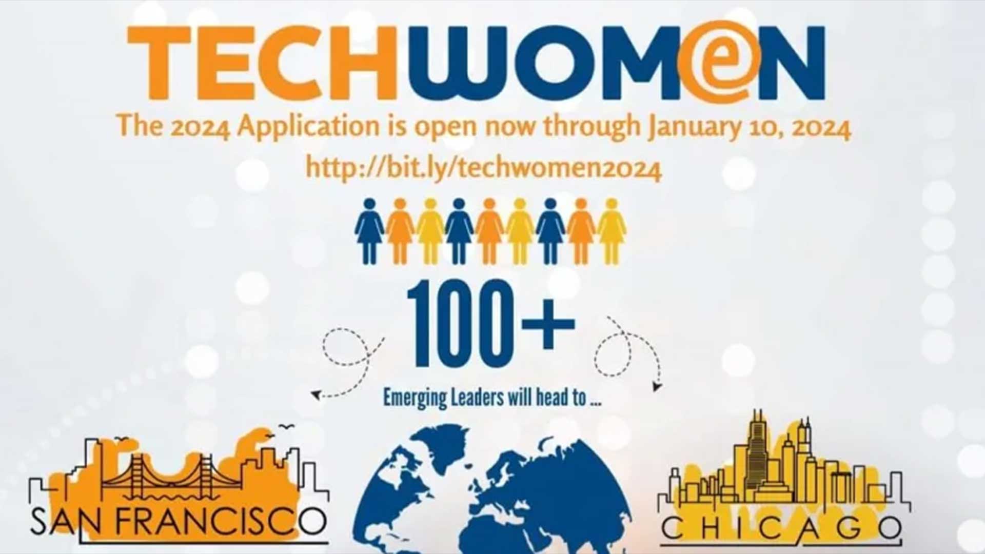 TechWomen 2024 l'appel à candidatures est ouvert